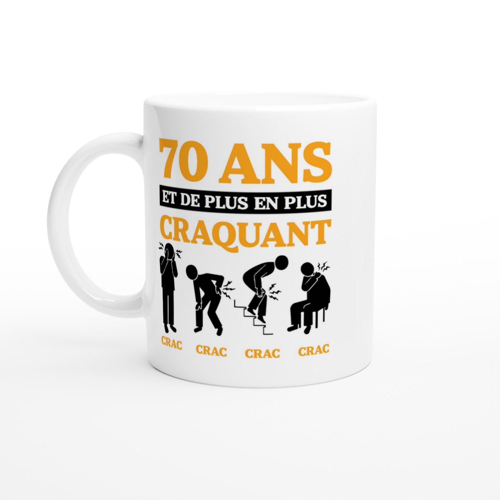 70 Ans Craquant Mug 70 Ans Craquant