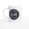 Mug 35 Ans anniversaire Fun Pas Vieux Juste Vintage – Idée Cadeau Original