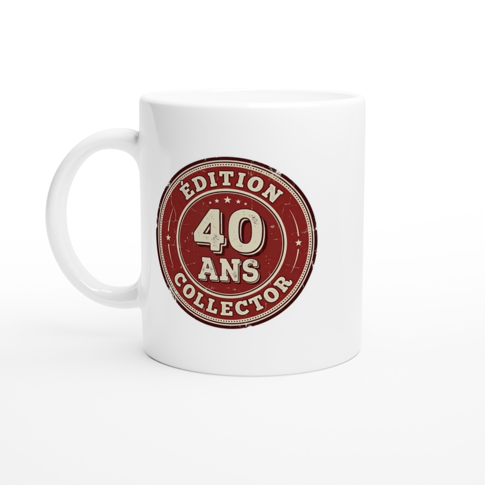 Mug 40 ans anniversaire Collector Édition Limitée 40 Ans – Idée Cadeau Original