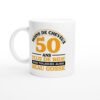 Mug 50 Ans Moins de Cheveux cercle Mug 50 ans moins de cheveux plus de bide – Beau gosse