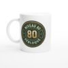 Mug 80 ans anniversaire Niveau 80 Débloqué – Idée Cadeau Original