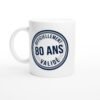 Mug 80 ans Anniversaire officiellement 80 Ans validé Mug 80 ans Anniversaire officiellement 80 Ans validé – Idée Cadeau Original