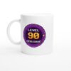 Mug 90 ans anniversaire Level 90 Débloqué – Idée Cadeau Original