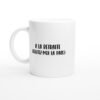 Mug A la retraite