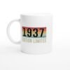 Mug Année de Naissance 1937 – Tasse Vintage Anniversaire