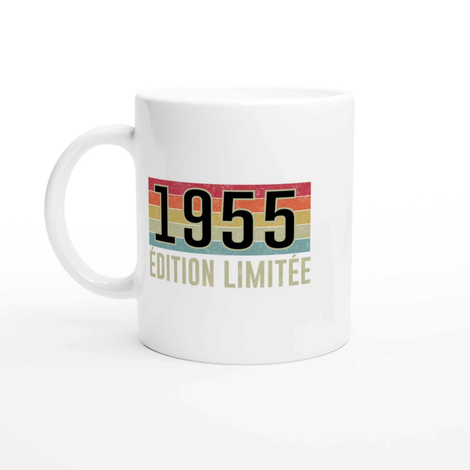 Mug Année de Naissance 1955 – Tasse Vintage Anniversaire