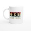 Mug Année de Naissance 1990 – Tasse Vintage Anniversaire