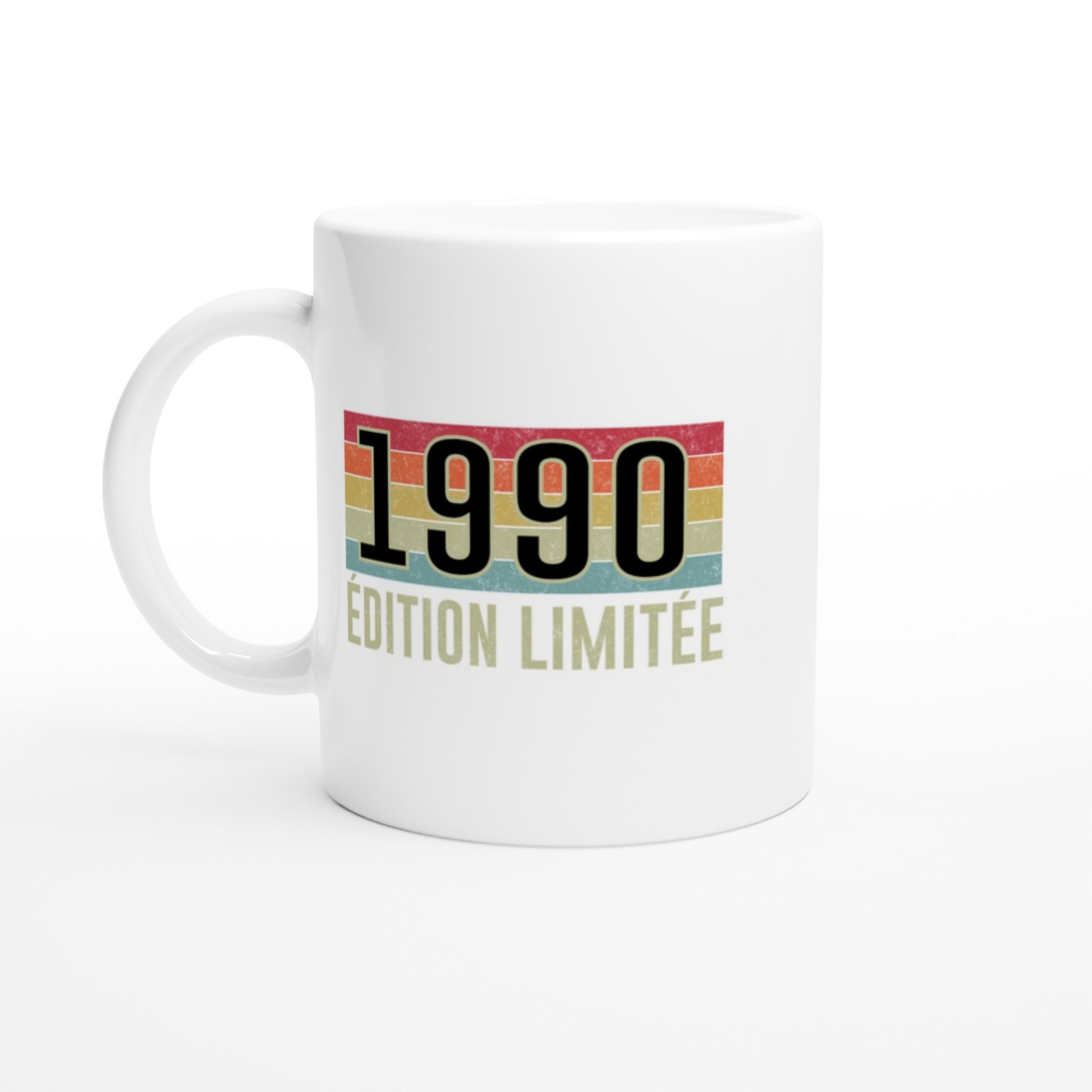 Mug Année de Naissance 1990 – Tasse Vintage Anniversaire
