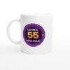 Mug Anniversaire 55 ans Fun Level 55 Débloqué – Idée Cadeau Original