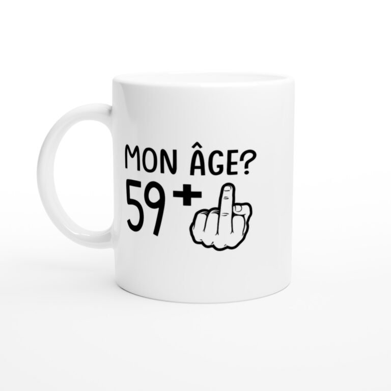 Mug Anniversaire 60 Ans - Tasse Humoristique Anniversaire 60 Ans - Idée Cadeau Originale - Idée Cadeau Original