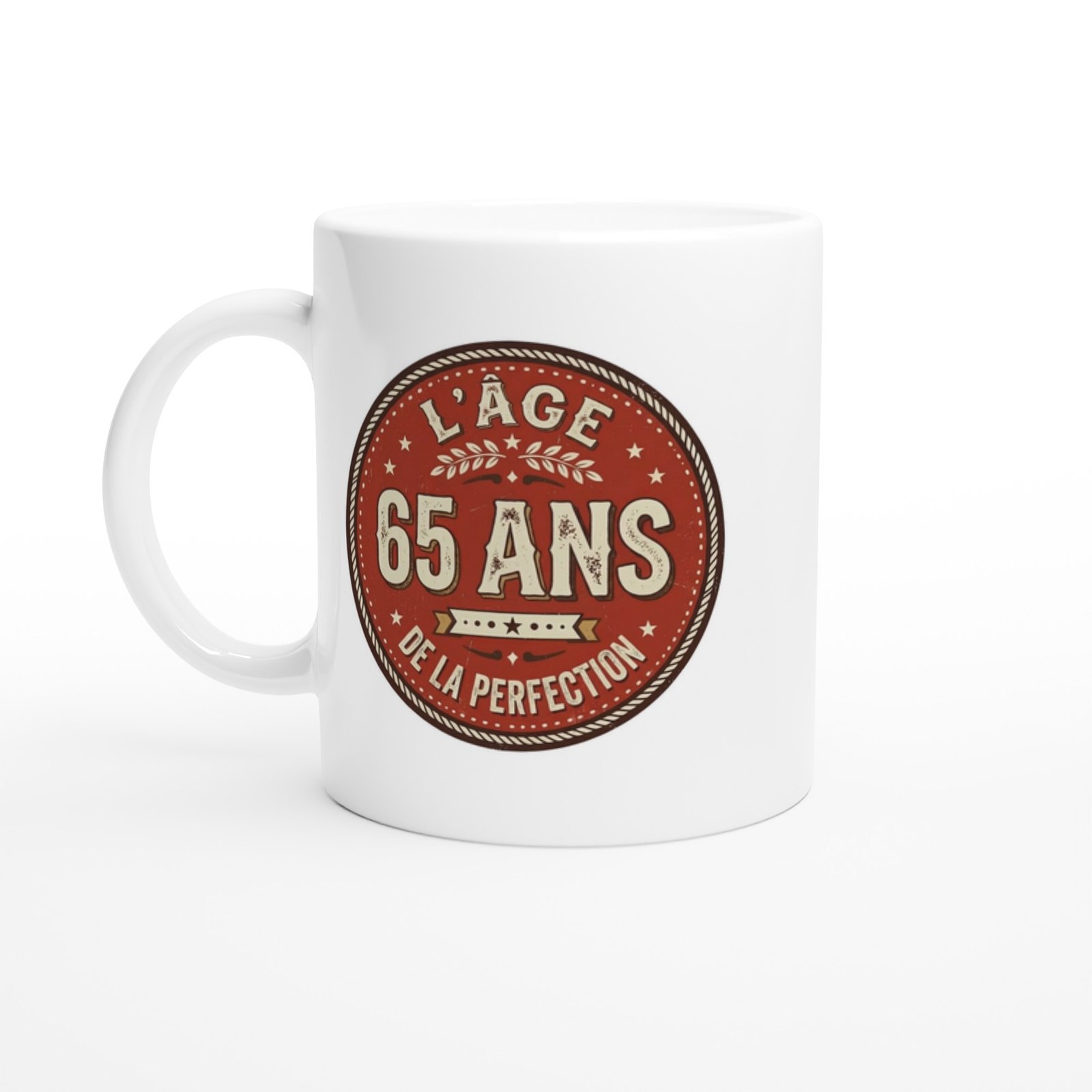 Mug Anniversaire 65 Ans L'Âge de la Perfection Mug Anniversaire 65 Ans L’Âge de la Perfection – Idée Cadeau Original