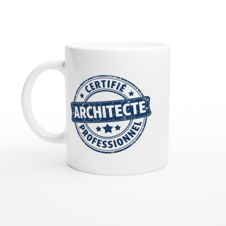 Mug Architecte Certifié Professionnel