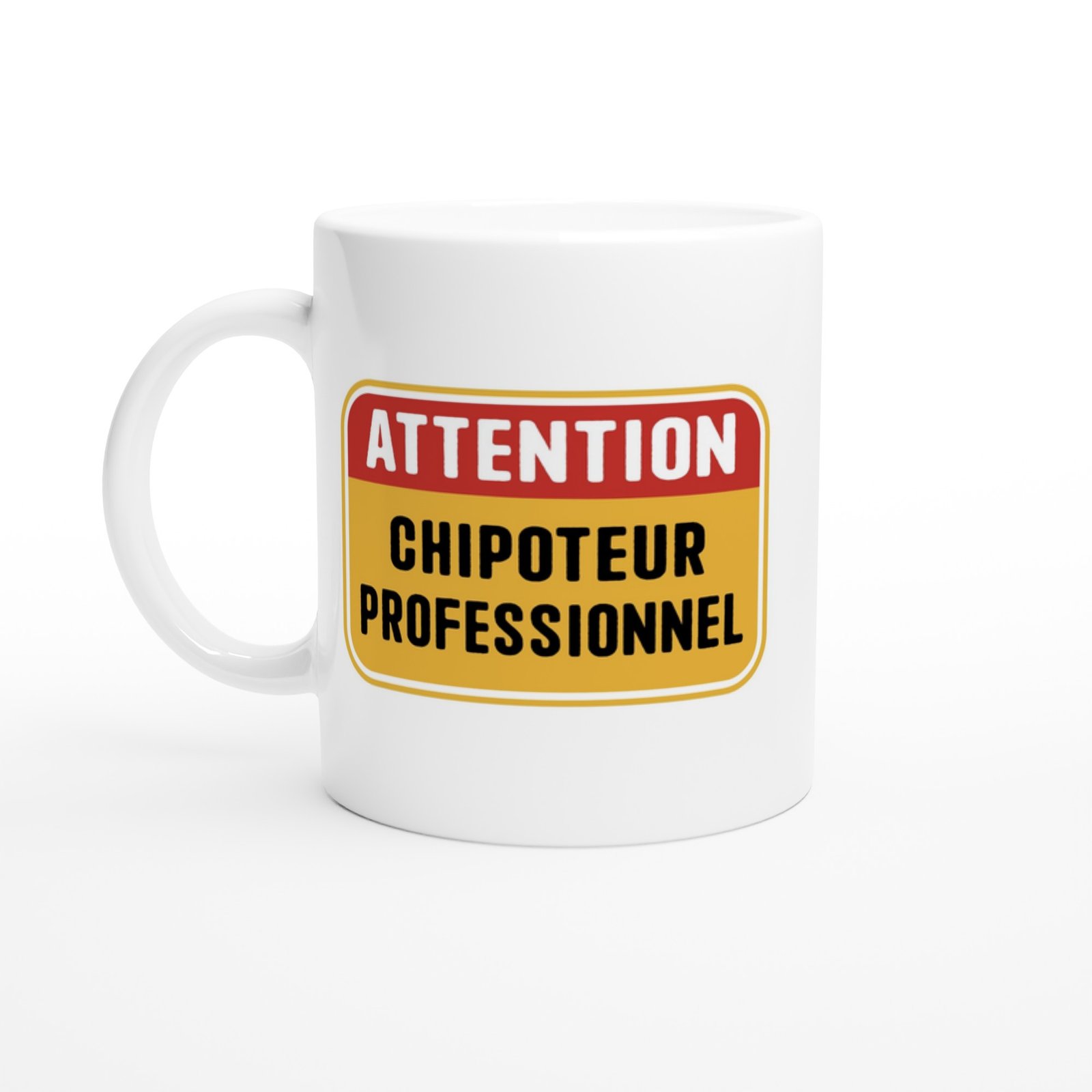 Mug Attention Chipoteur Professionnel