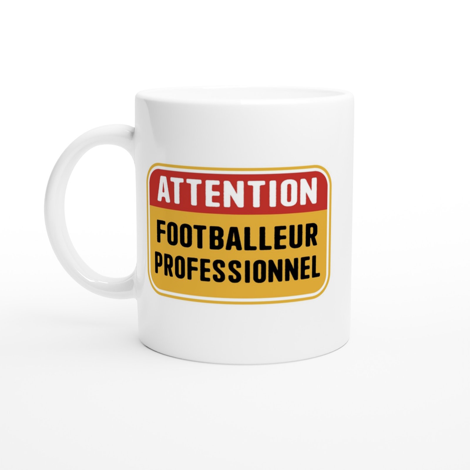 Mug Attention Footballeur Professionnel Mug Attention Footballeur Professionnel
