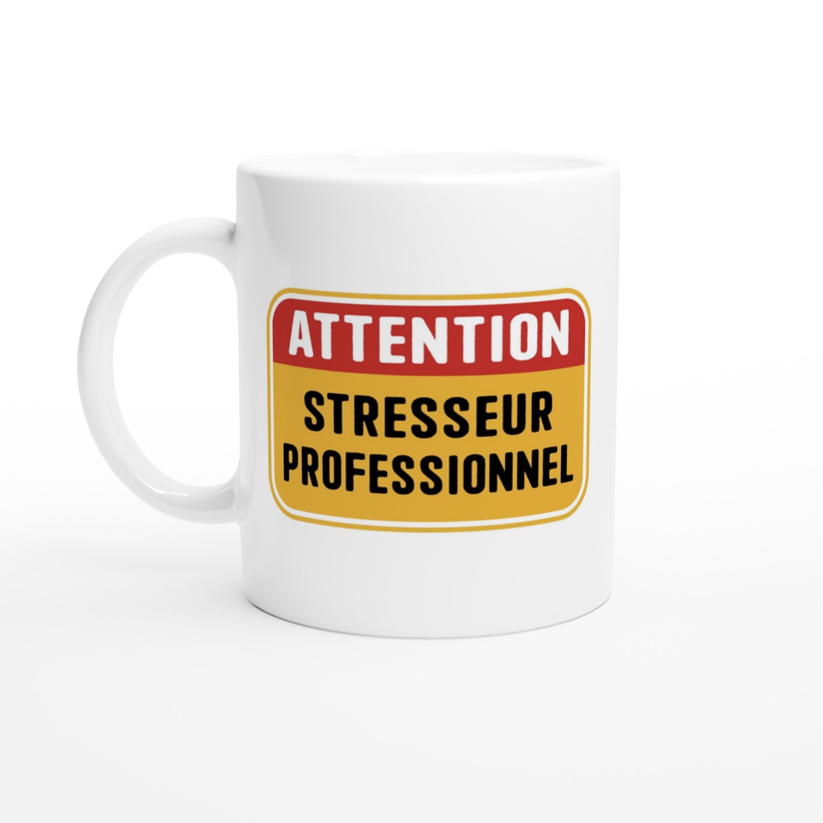 Mug Attention Stresseur Professionnel