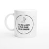 Mug Blague Humour T&rsquo;es Pas La Note La Plus Claire