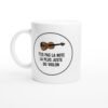 Mug Blague Humour Violon Pas la note la plus juste