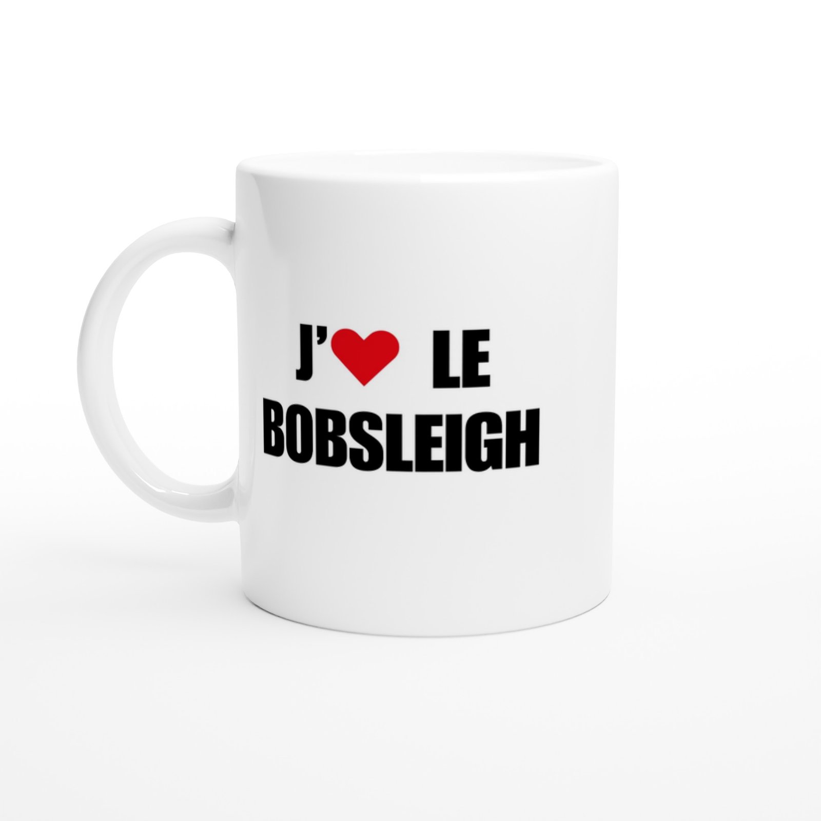 Mug Bobsleigh j&rsquo;aime le bobsleigh – Idée Cadeau Original