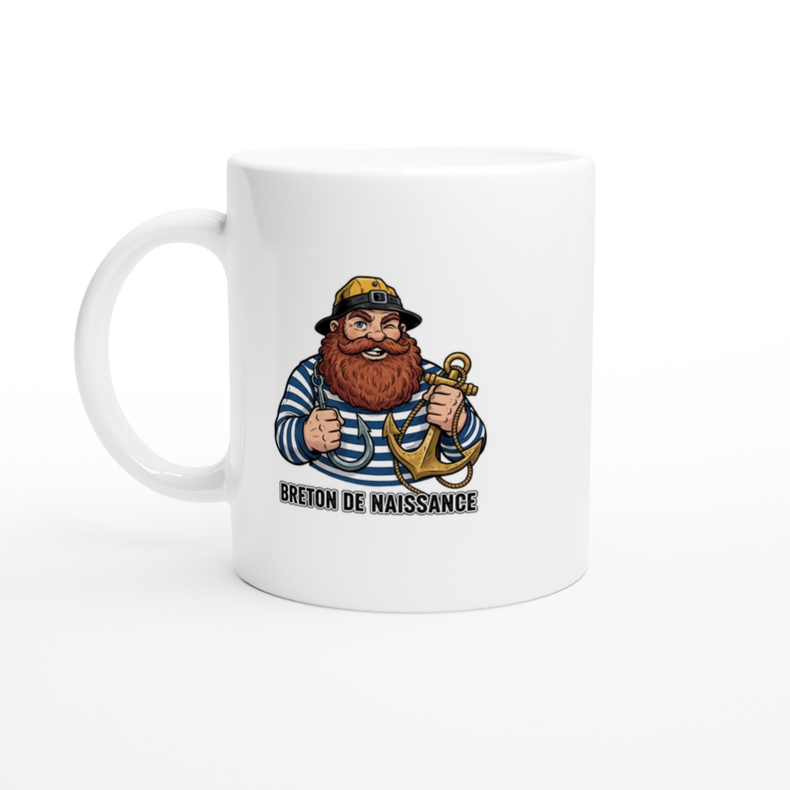 Mug Bretagne Humour Breton de Naissance