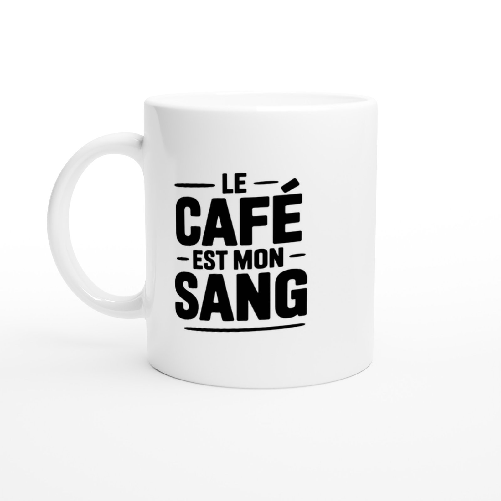 Mug Café Le Café Est Mon Sang – Idée Cadeau Original