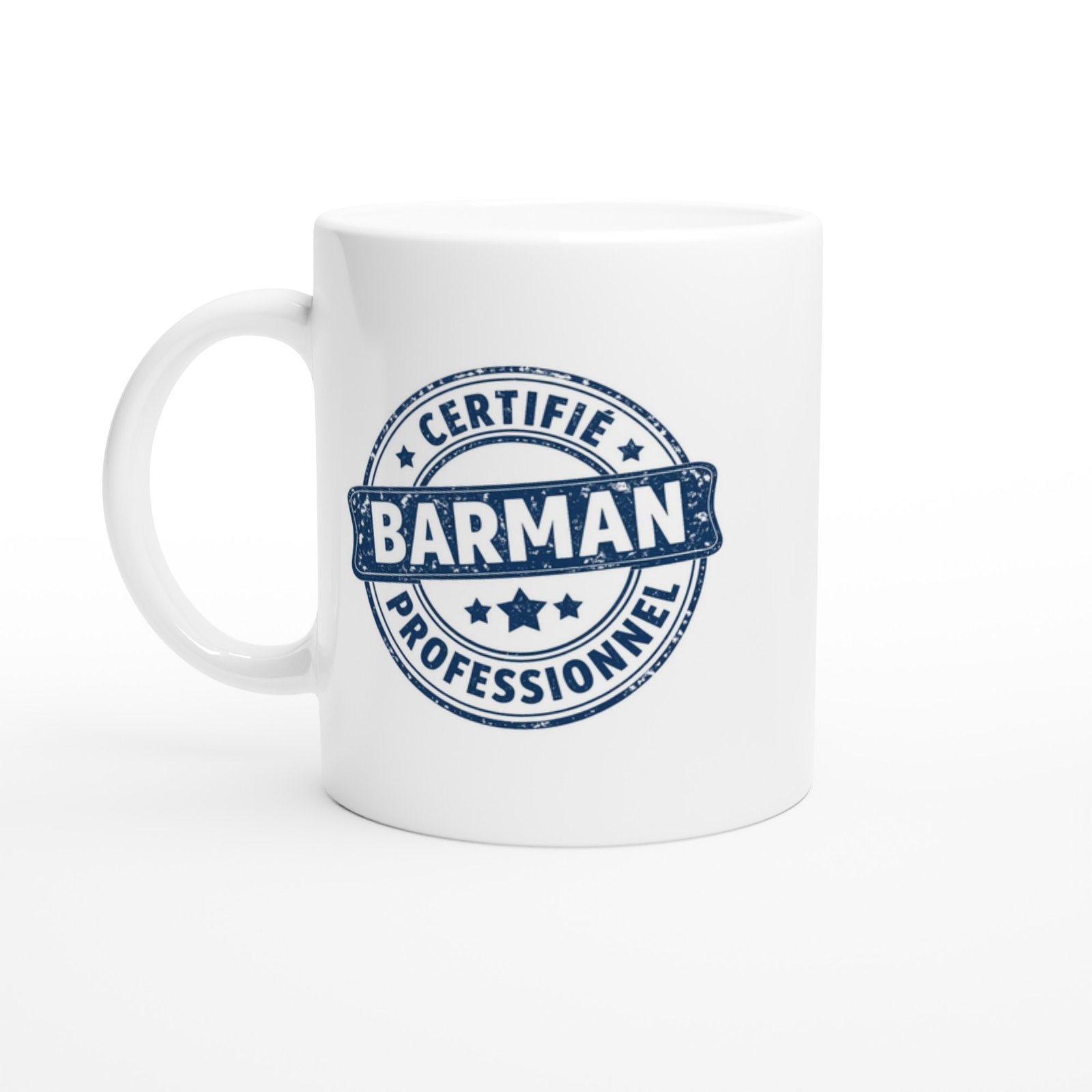 Mug Certifié Barman Professionnel