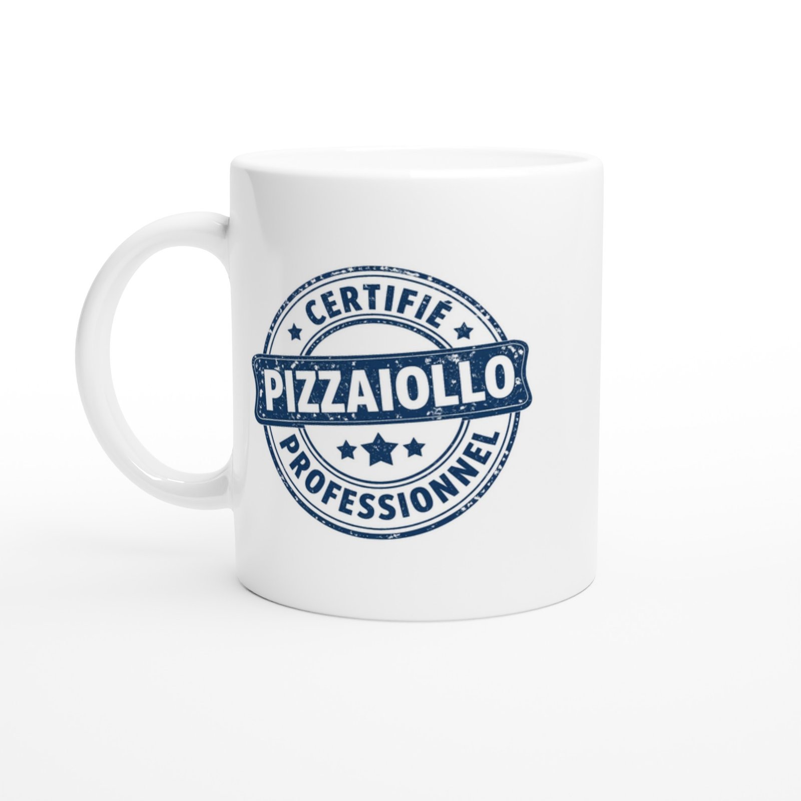 Mug Certifié Pizzaiolo Professionnel