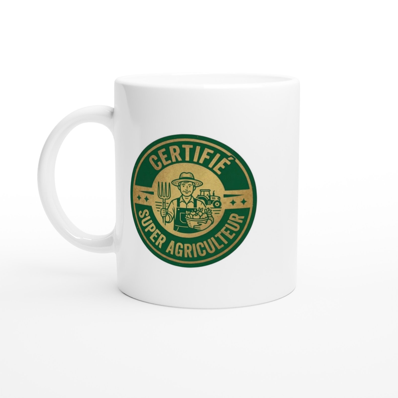 Mug Certifié Super Agriculteur