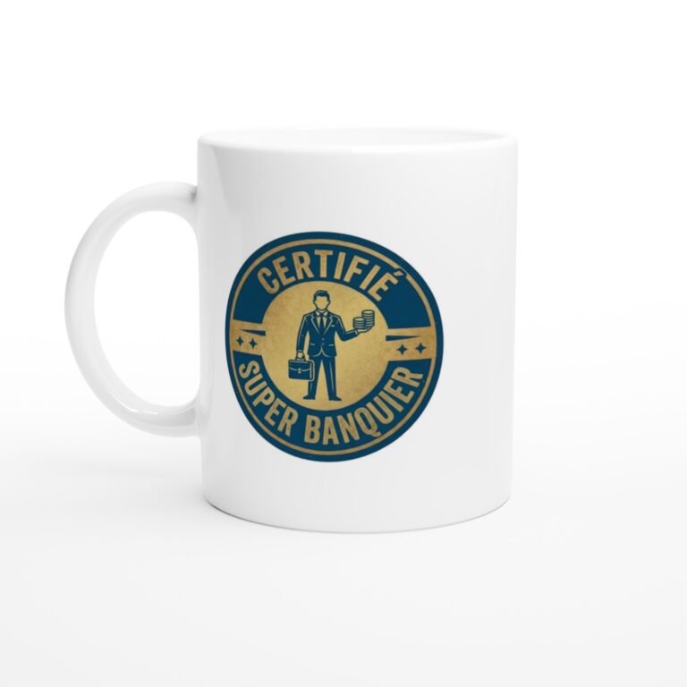Mug Certifié Super Banquier