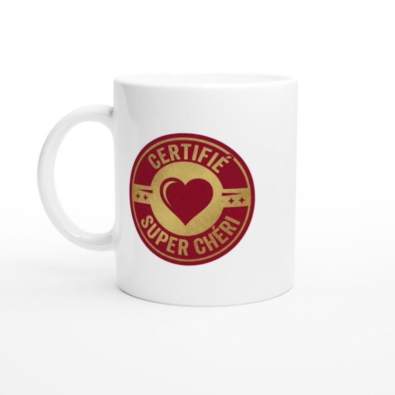 Mug Certifié Super Chéri