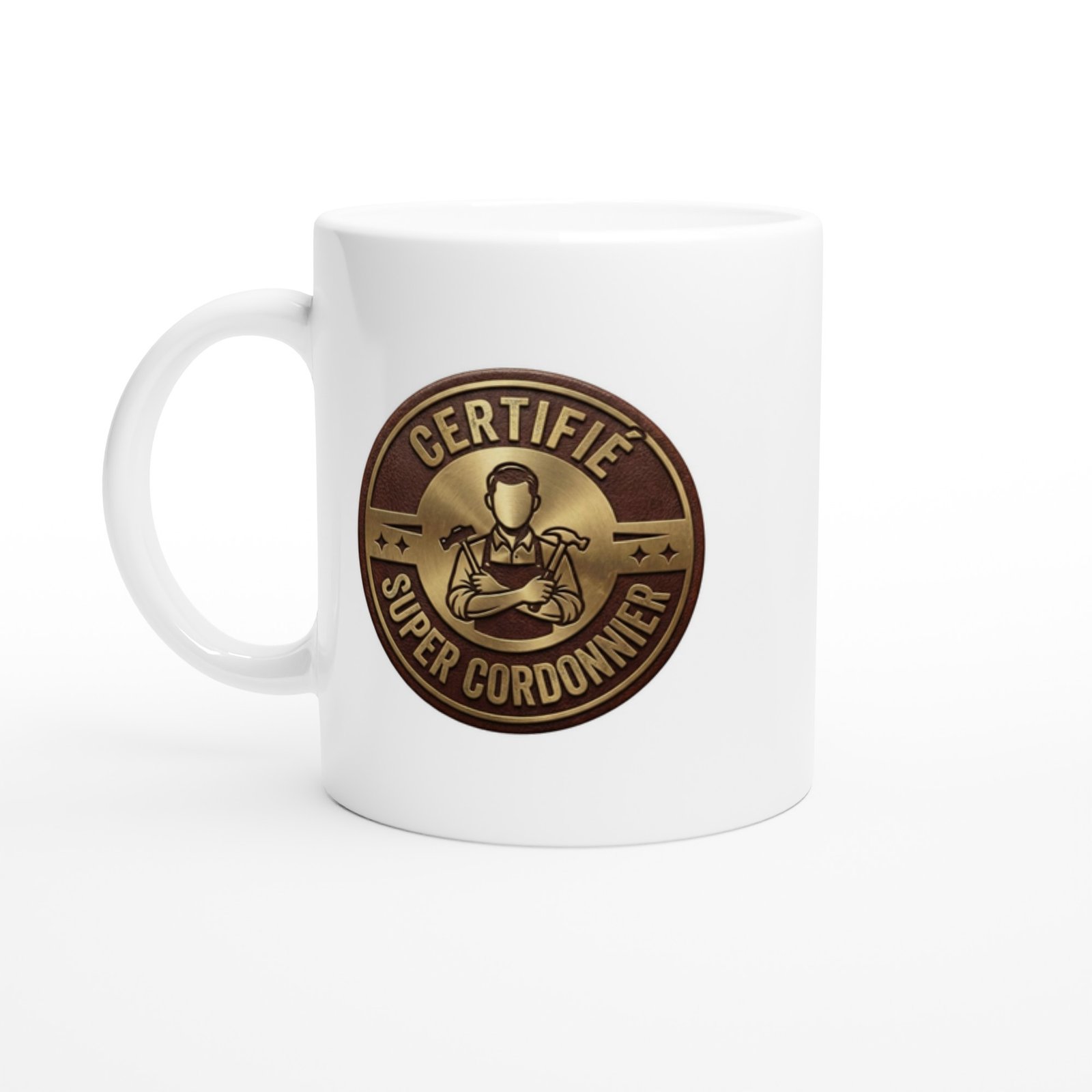 Mug Certifié Super Cordonnier Mug Certifié Super Cordonnier