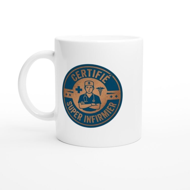 Mug Certifié Super Infirmier