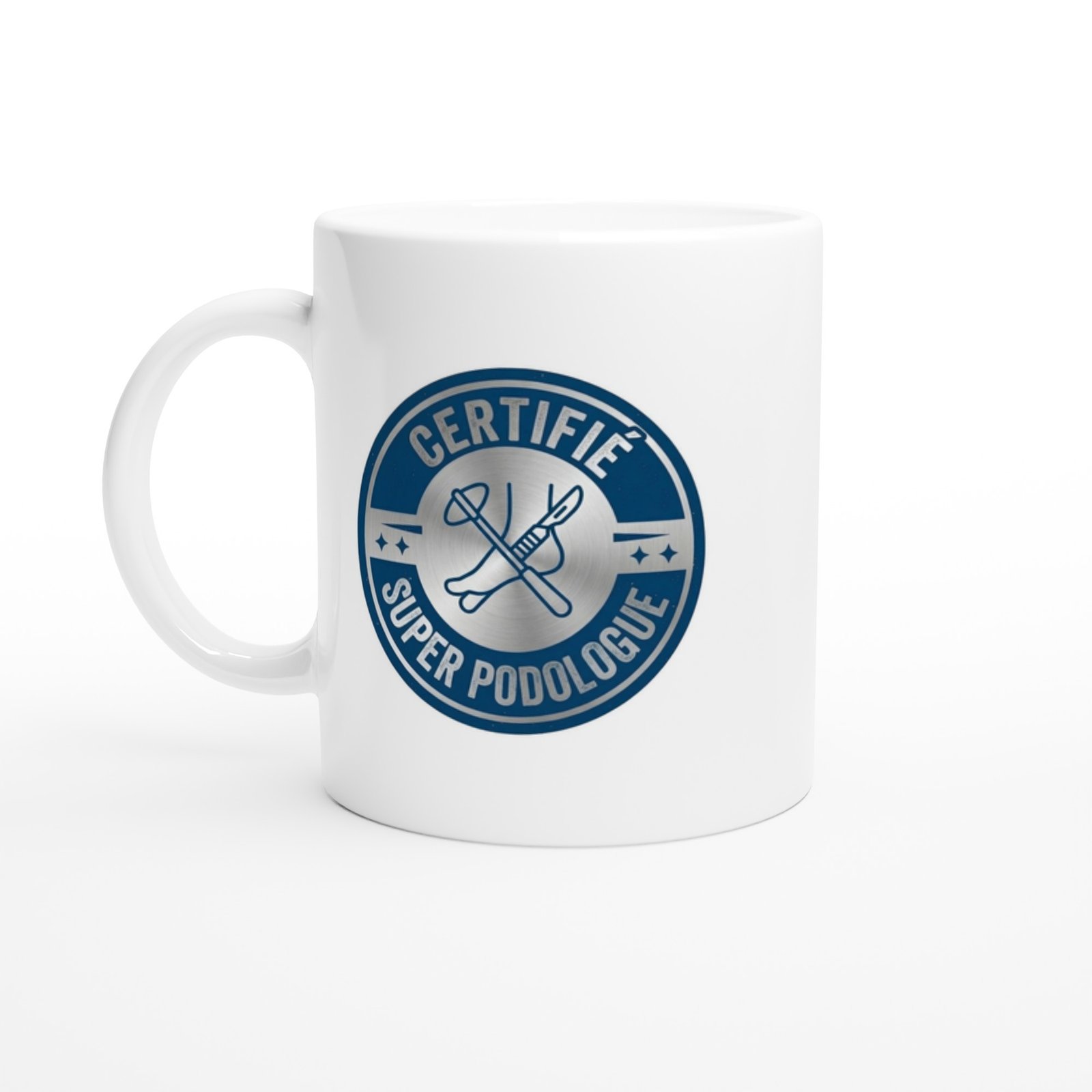 Mug Certifié Super Podologue Mug Certifié Super Podologue