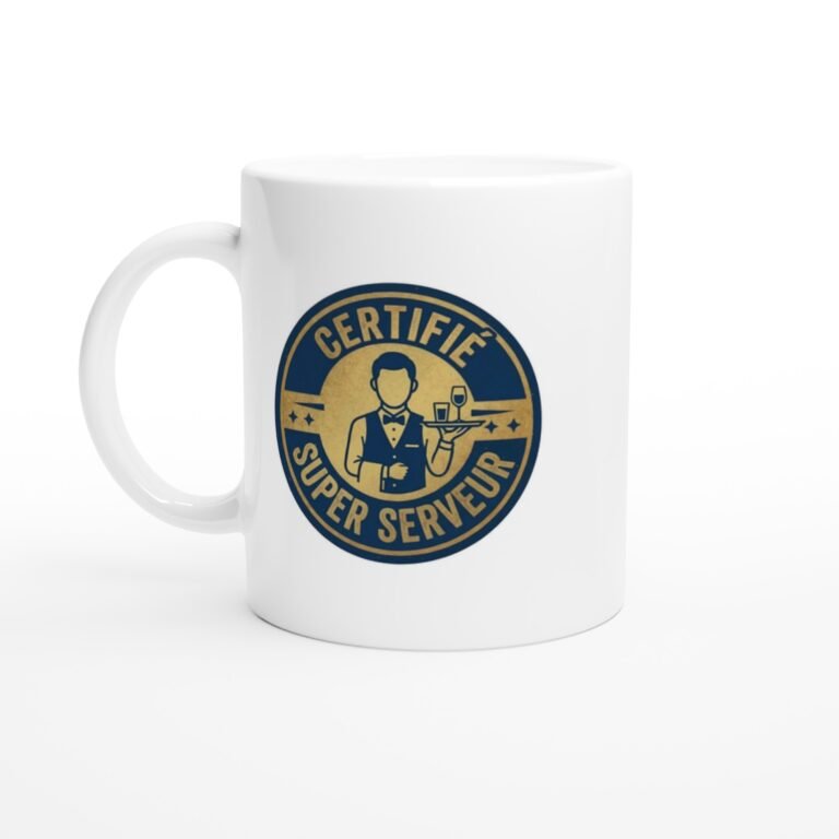 Mug Certifié Super Serveur