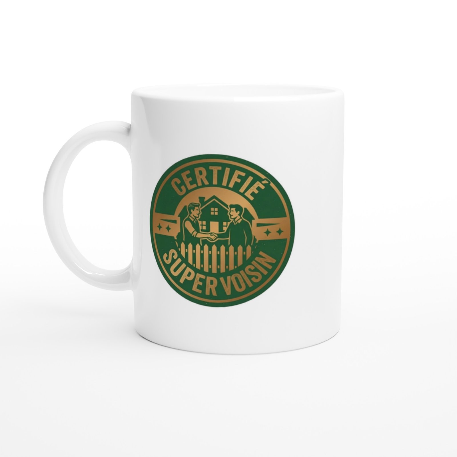 Mug Certifié Super Voisin