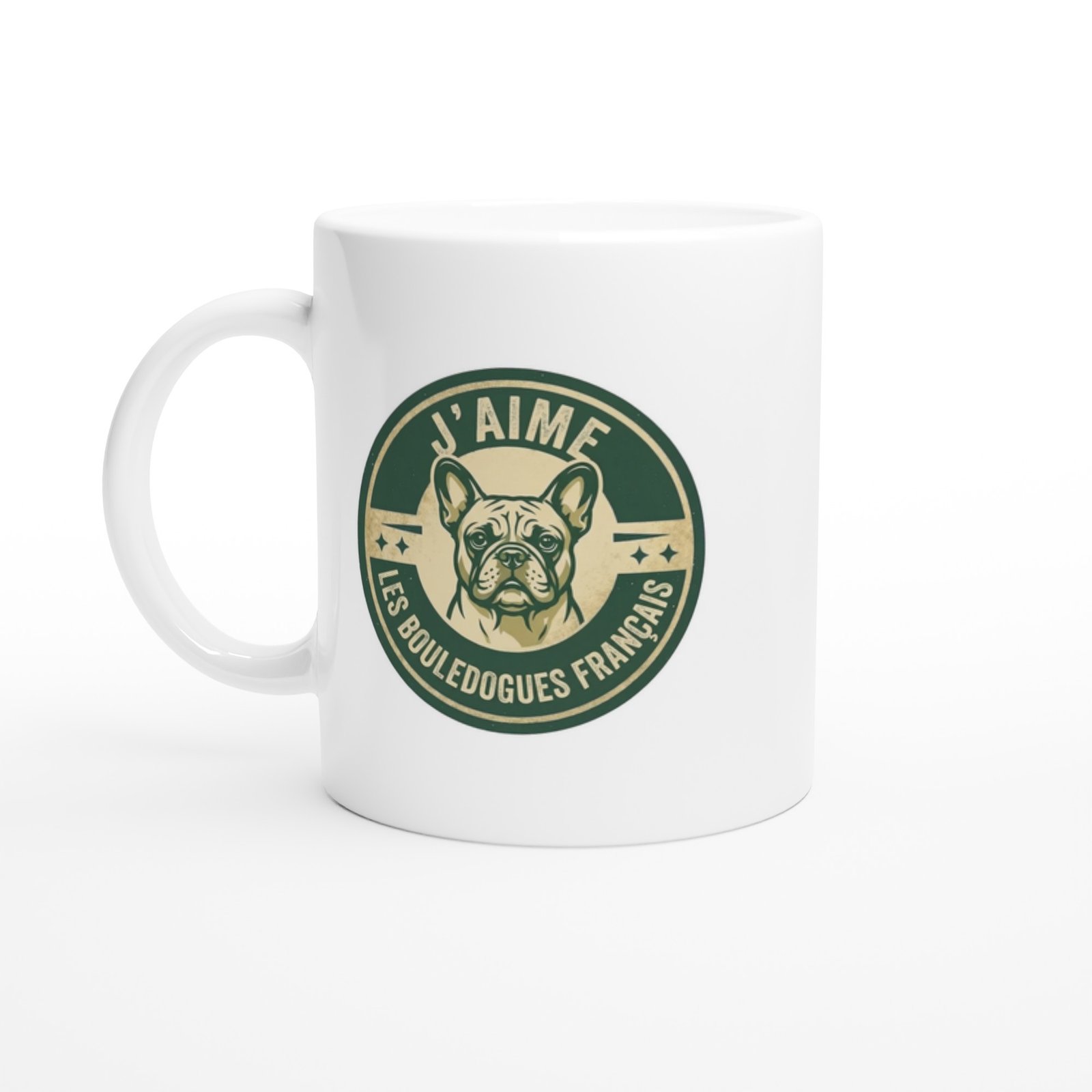 Mug Chien j&rsquo;aime les Bouledogues Français