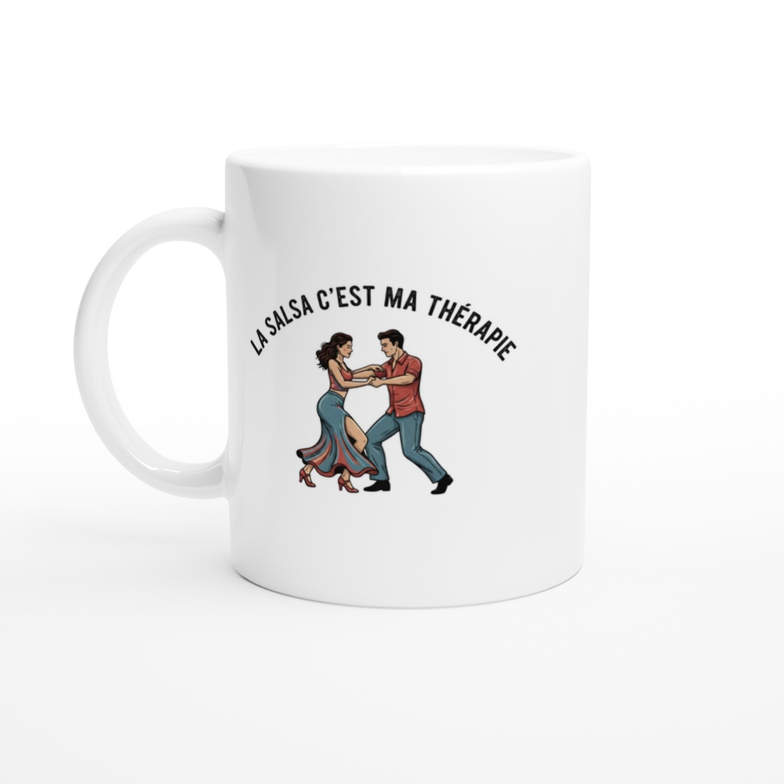 Mug Danse Humour la salsa c&rsquo;est ma thérapie