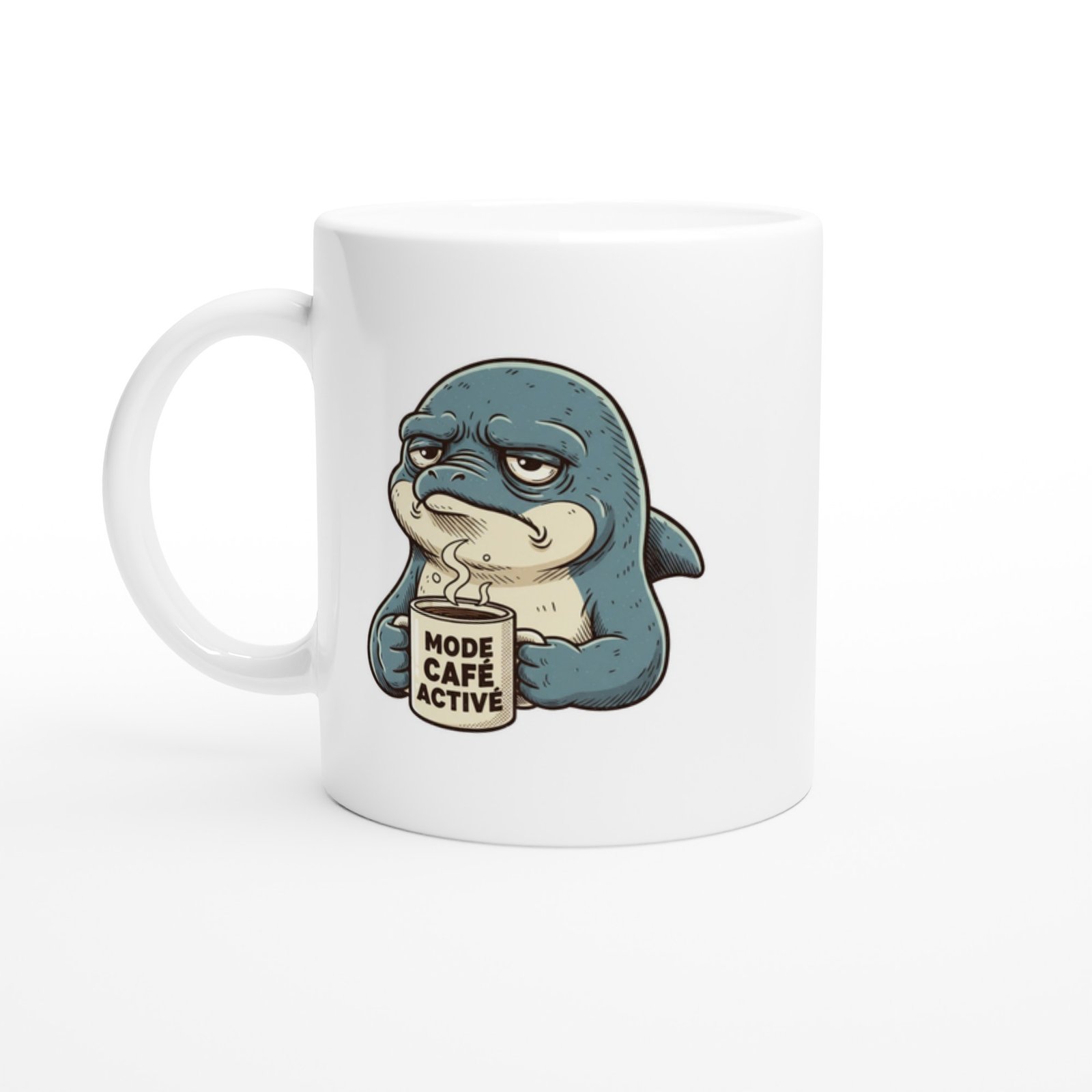 Mug Dauphin Humour Café Activé