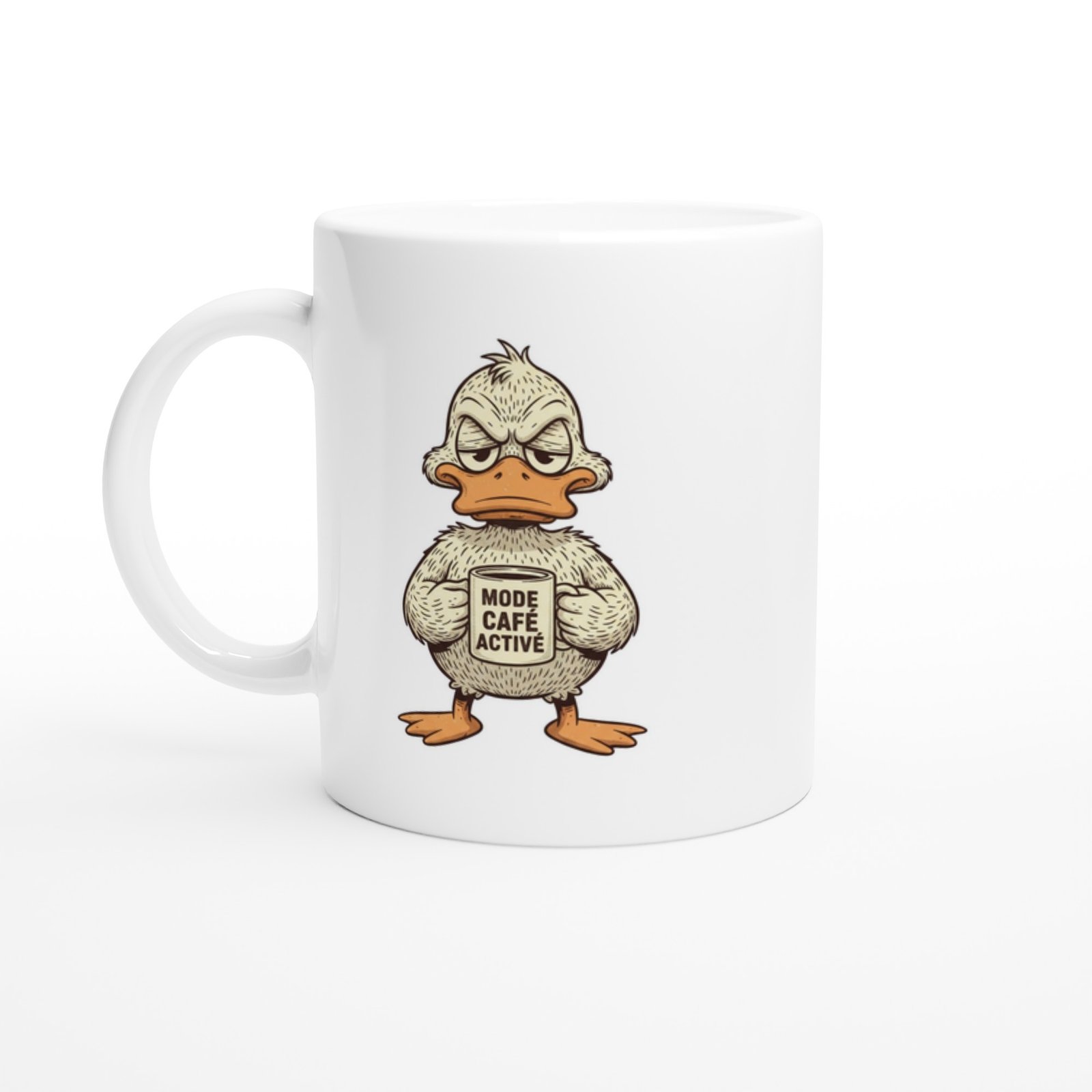 Mug Drole Canard Mode Café Activé Mug Drôle Canard Mode Café Activé