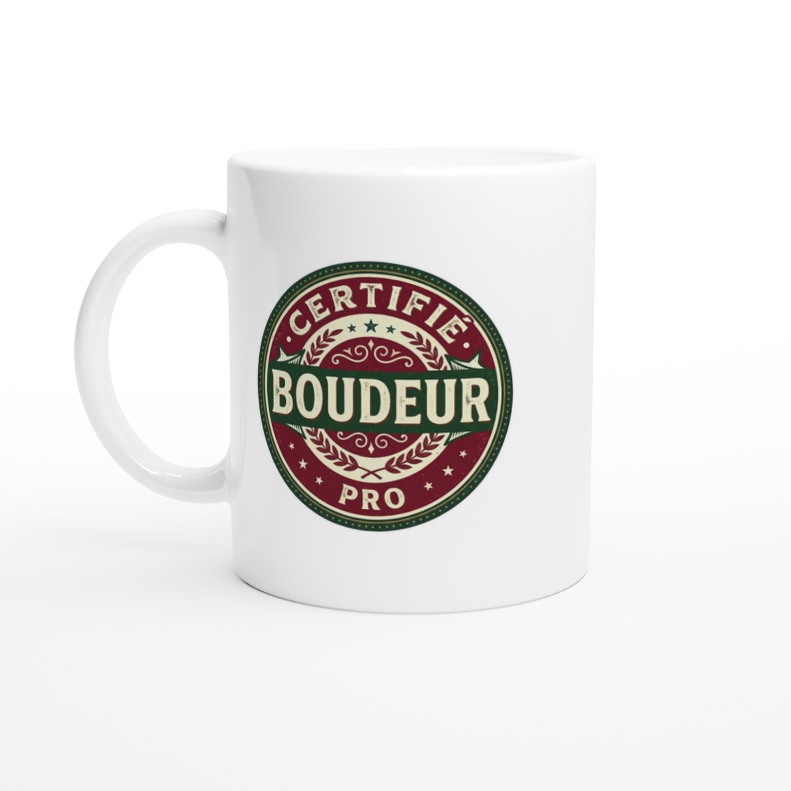 Mug Drôle Certifié Boudeur Pro