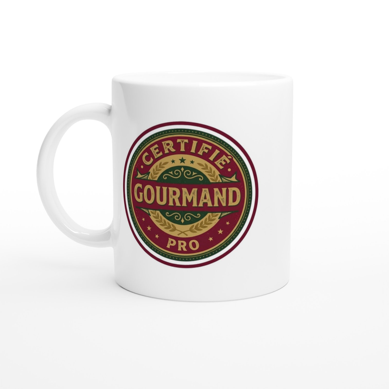 Mug Drôle Certifié Gourmand Pro