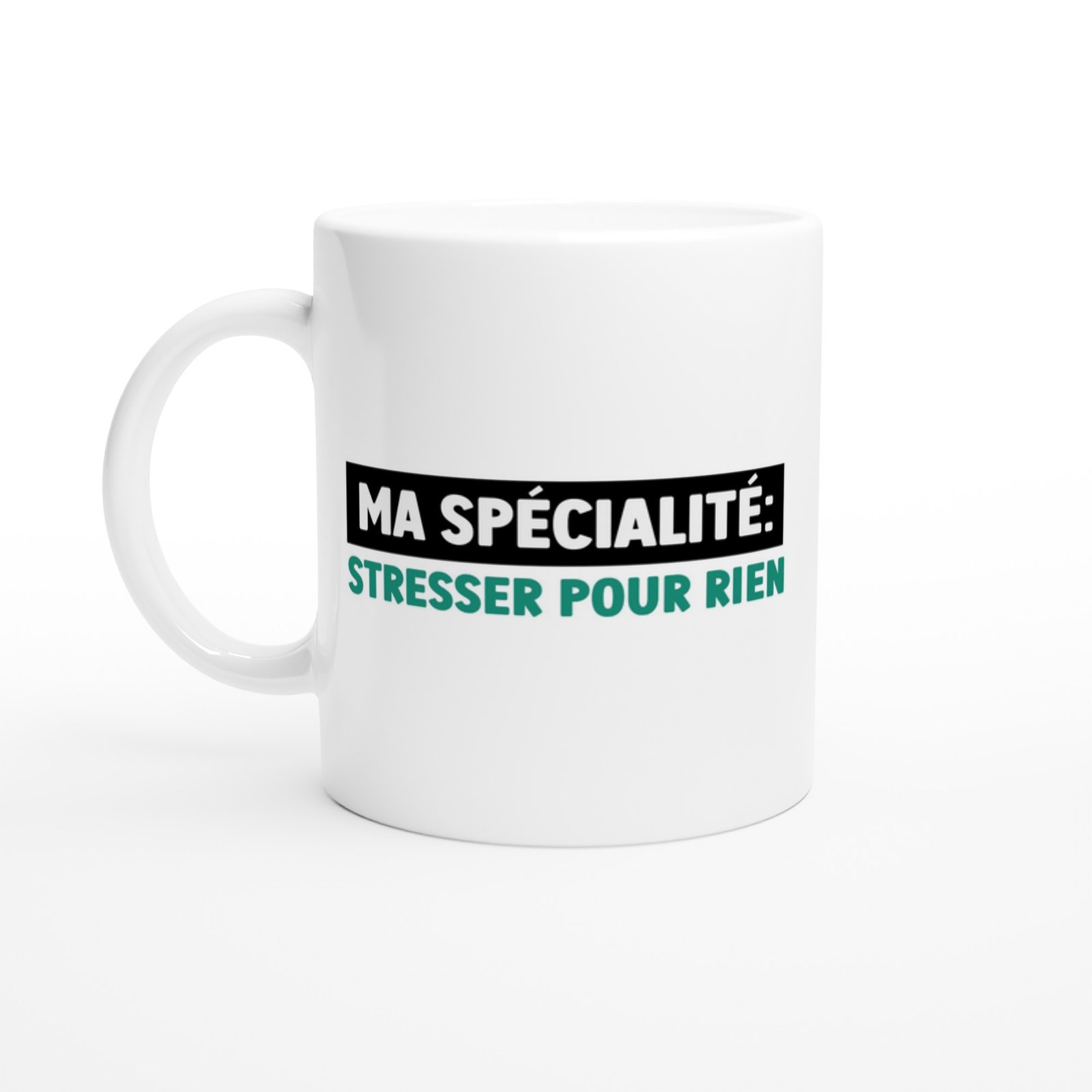 Mug Drôle Homme Stresser pour rien