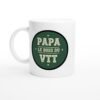 Mug Drôle Papa le Boss du VTT – Idée Cadeau Original