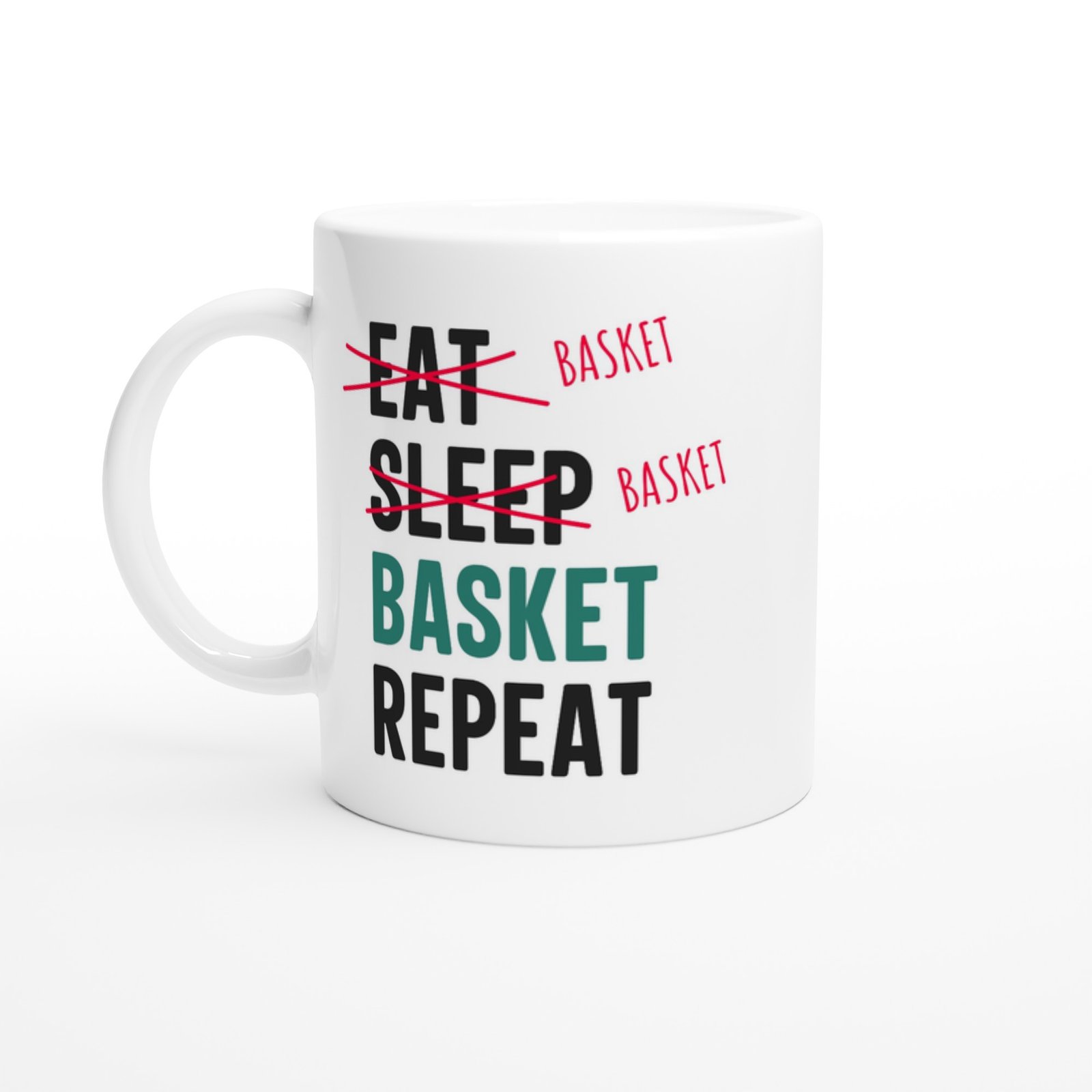 Mug eat sleep basket Mug eat sleep basket