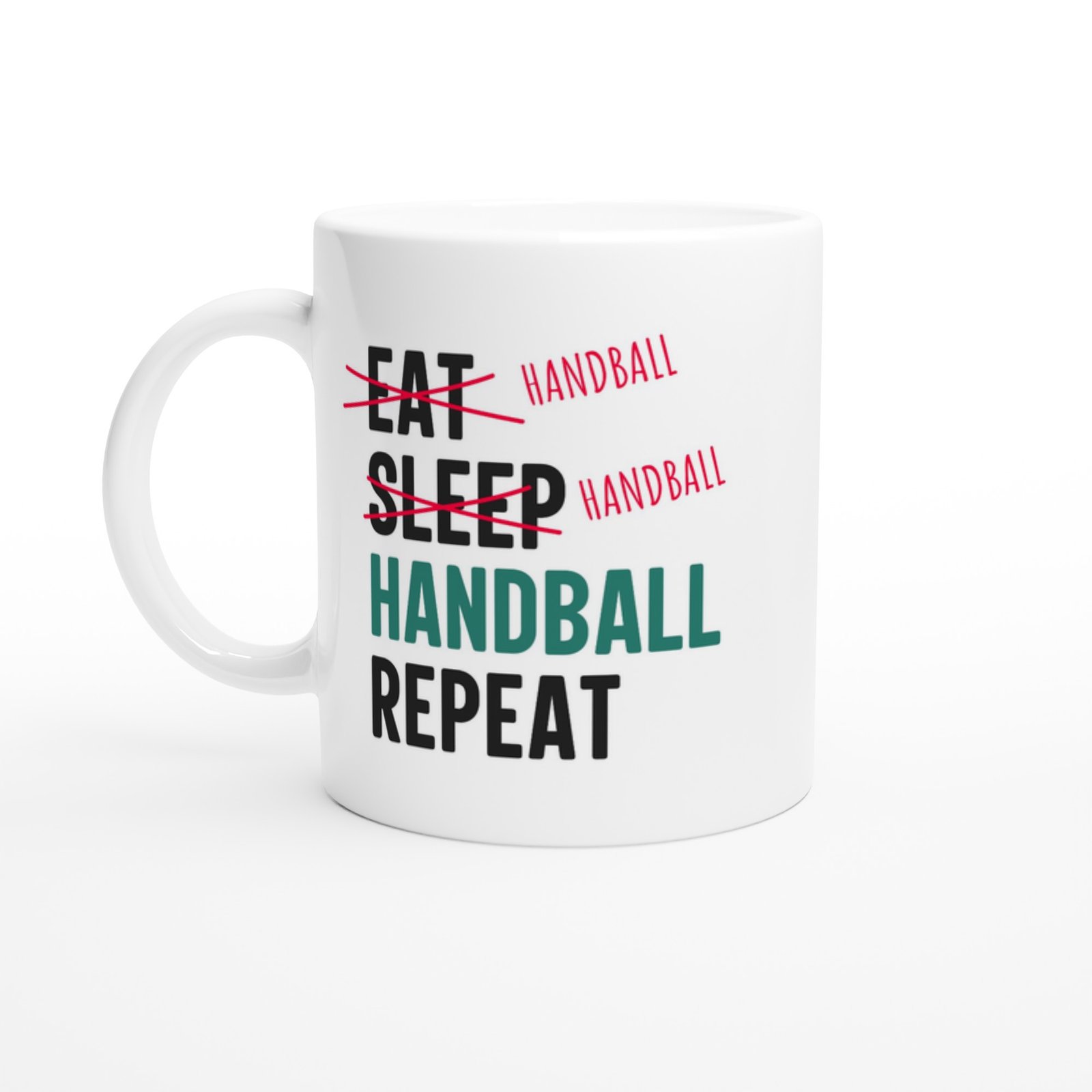 Mug eat sleep handball