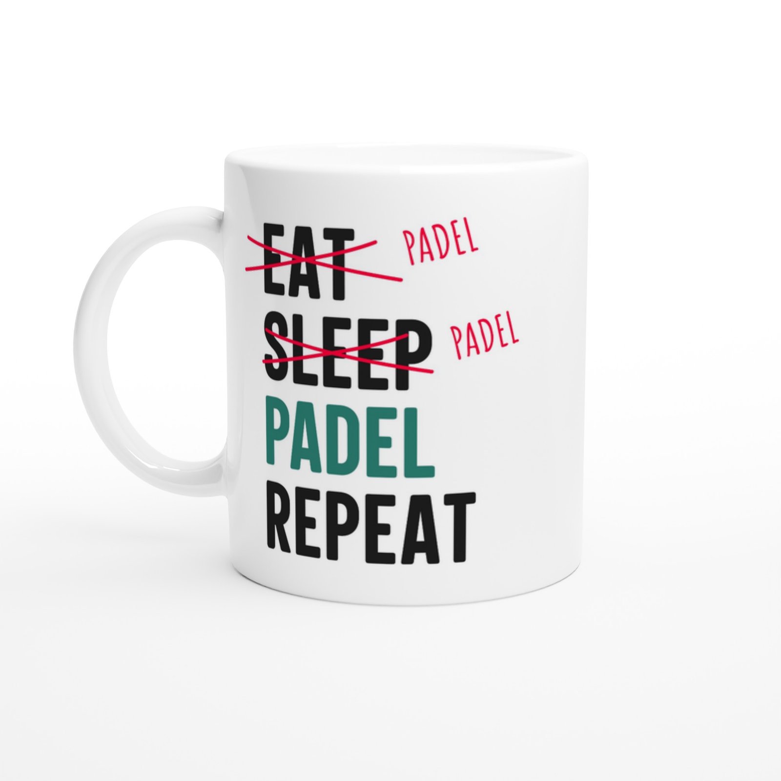 Mug Eat Sleep Padel