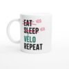 Mug eat sleep vélo