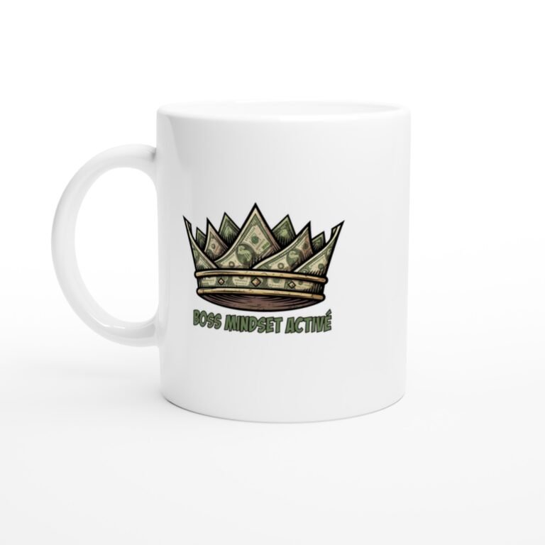 Mug Entrepreneur Boss Mindset Active