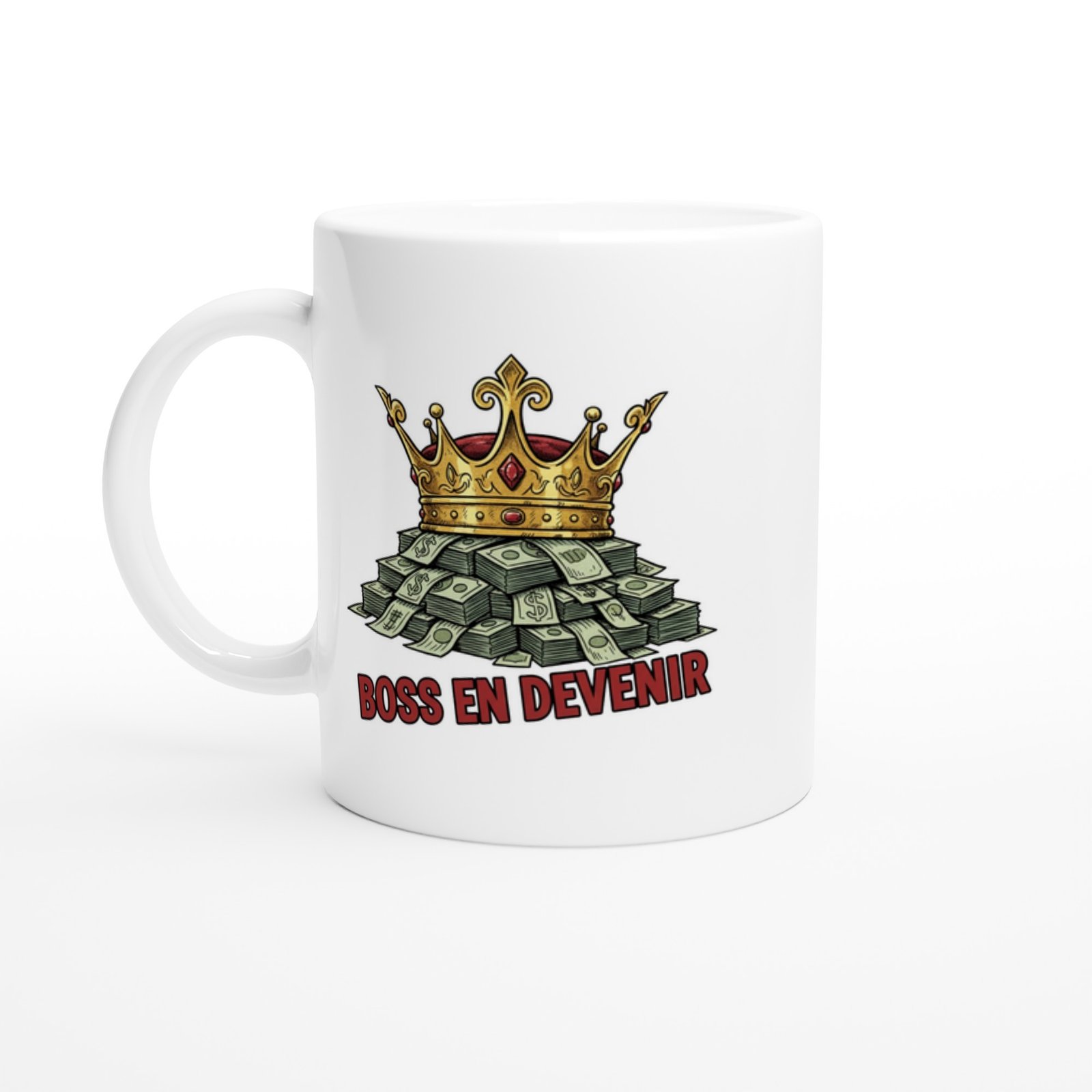 Mug Entrepreneur Humour Boss en Devenir