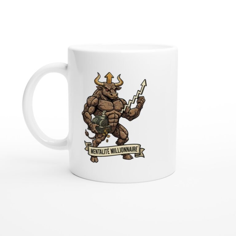 Mug Entrepreneur Mentalité Millionnaire