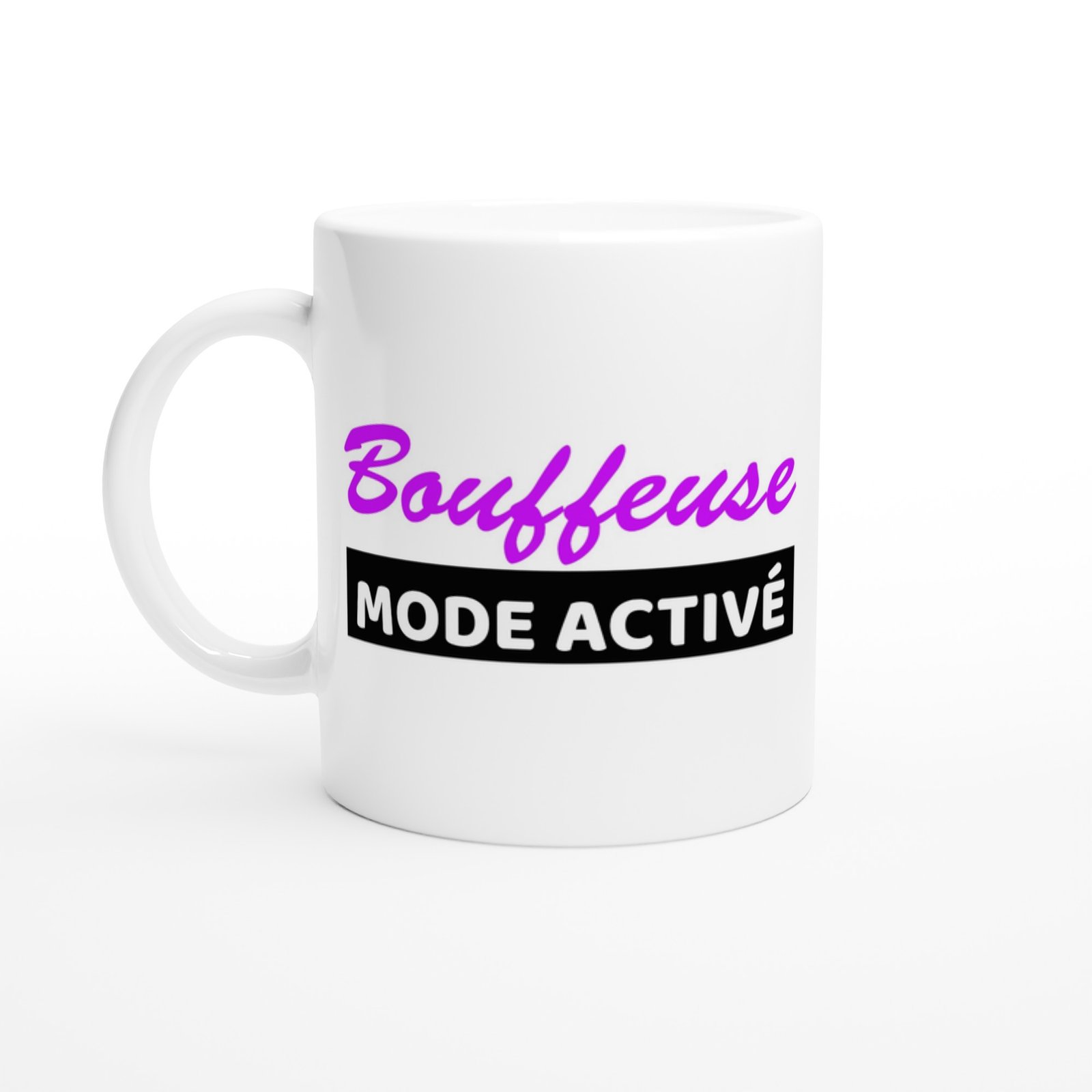 Mug Femme Humour Bouffeuse Mode activé